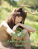 Load image into Gallery viewer, Antler Headband Tutorial
