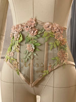Load image into Gallery viewer, Sheer Corset Boning Channels Tutorial
