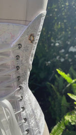 Load and play video in Gallery viewer, Iridescent Butterfly Corset
